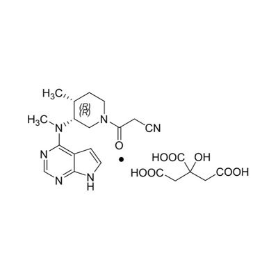 (3R,4R)-4-Metil-3-(metil-7H-pirolo[2,3-d]pirimidin-4-ilamino)-b-okso-1-piperidinepropanenitrile: 2-Hidroksi-1,2,3- propanatrikarboksilat